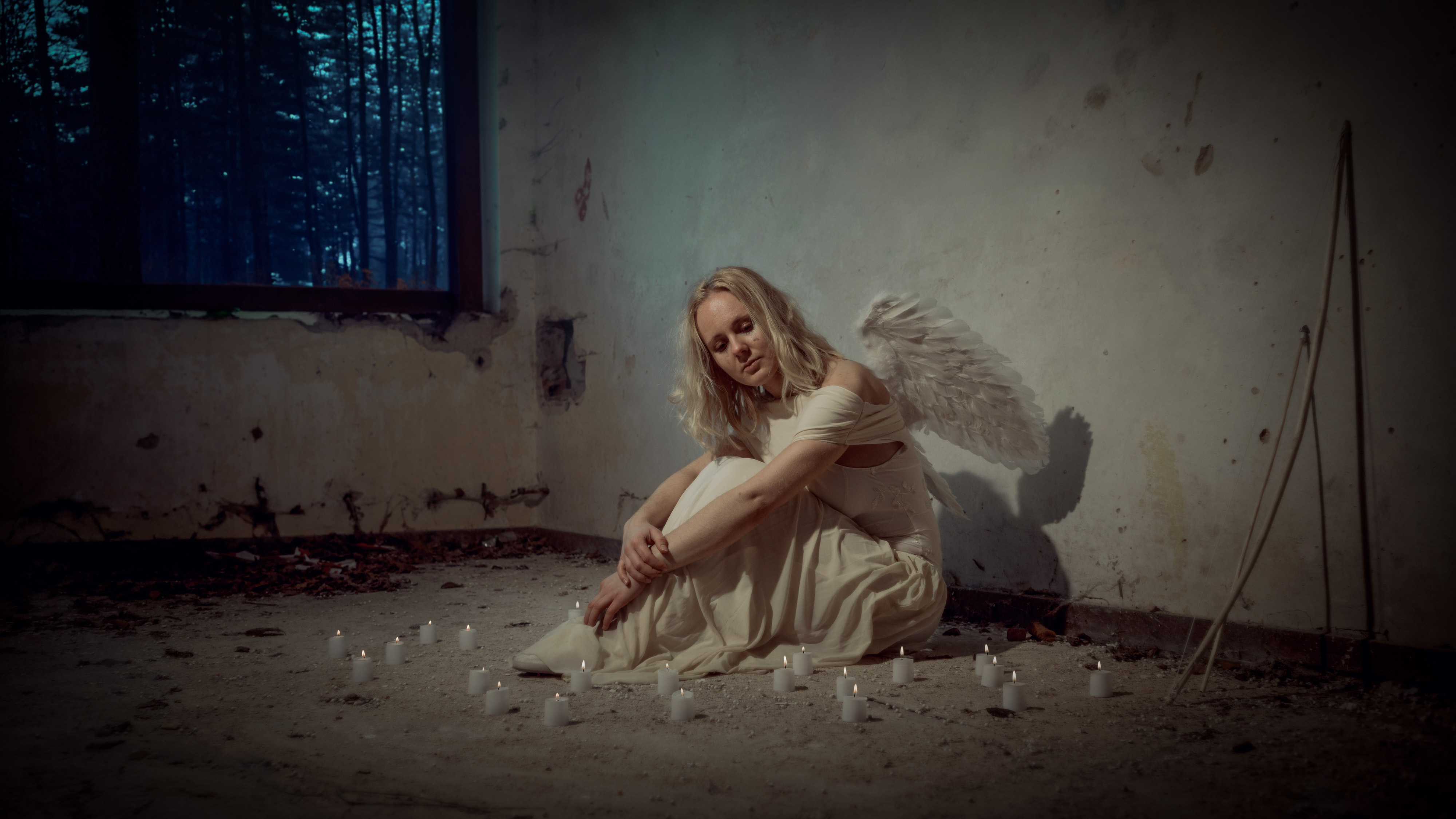 Fantasy portrét s koněm