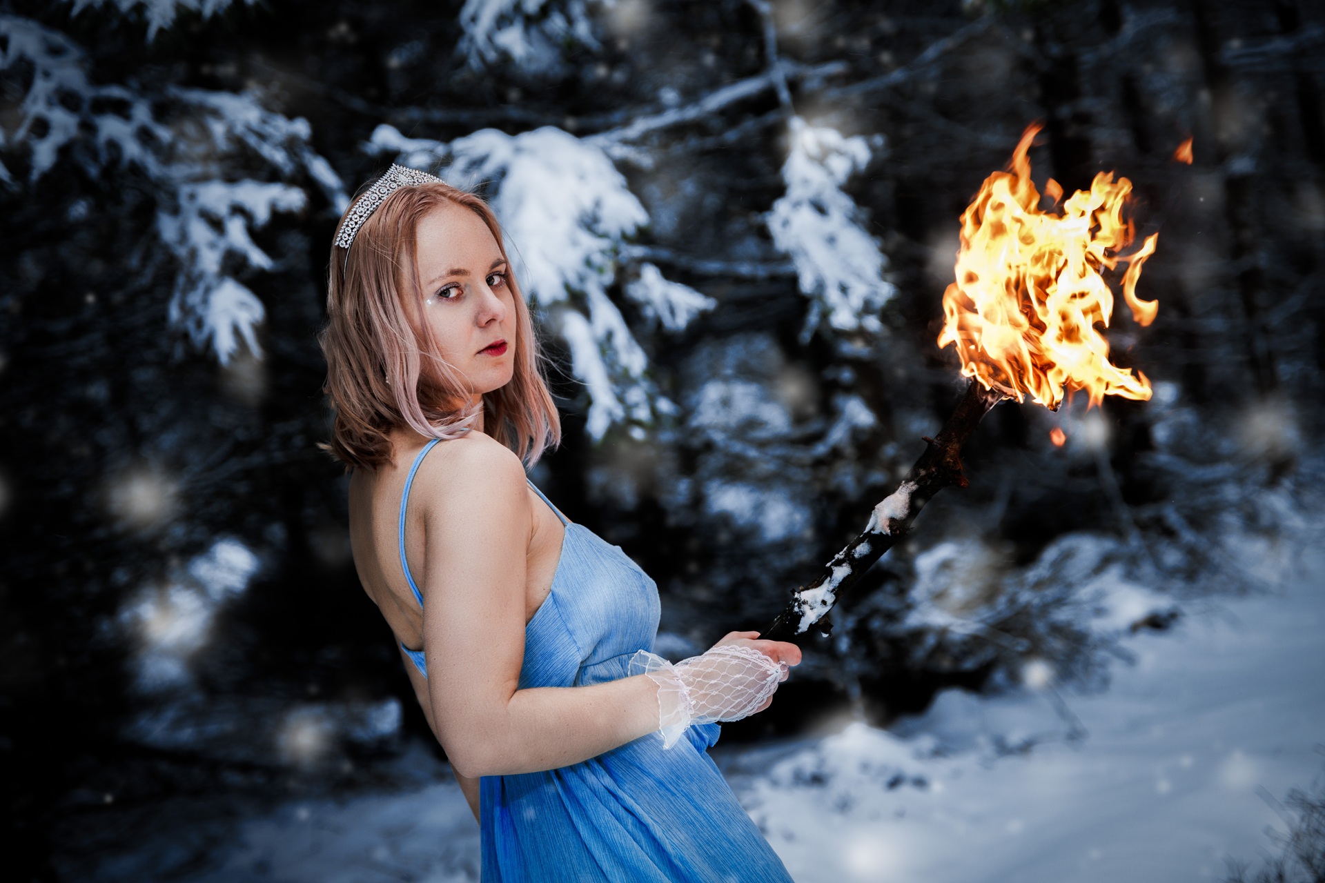 Fantasy focení s koněm